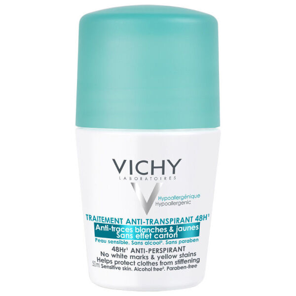 Vichy Traitement Terleme ve İz Karşıtı Roll On Deodorant 50ml - 1