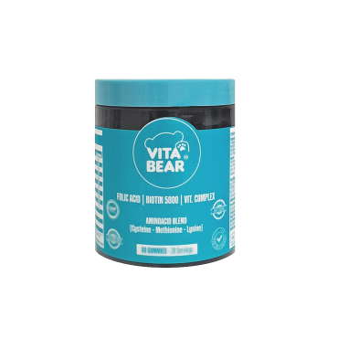 Vita Bear Strong Hair Biotin İçeren Gummy 60 Adet - Vita Bear