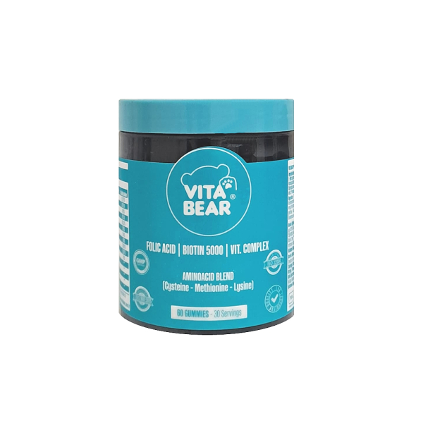 Vita Bear Strong Hair Biotin İçeren Gummy 60 Adet - 1
