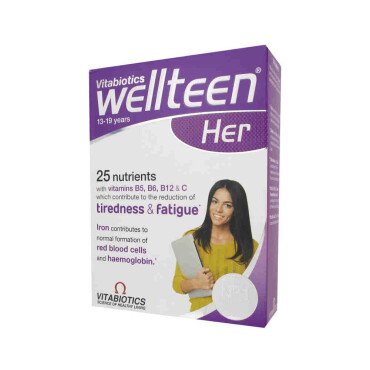 Vitabiotics Wellteen Her 30 Tablet - Vitabiotics