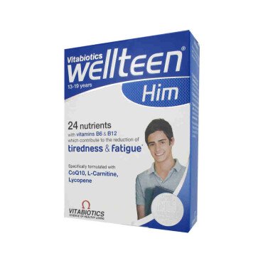 Vitabiotics Wellteen Him 30 Tablet - Vitabiotics