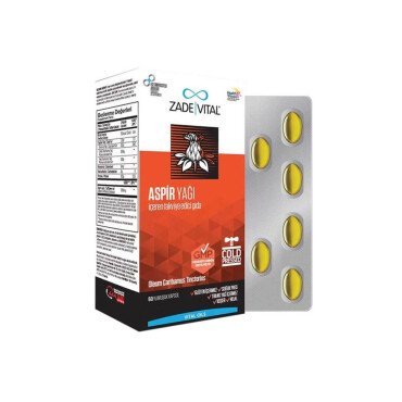 Zade Vital Aspir Yağı 600mg 60 Kapsül - Zade Vital