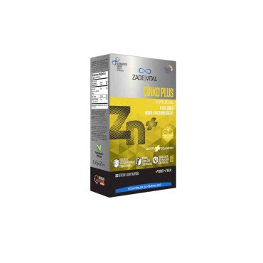 Zade Vital Çinko Plus 30 Kapsül - Zade Vital