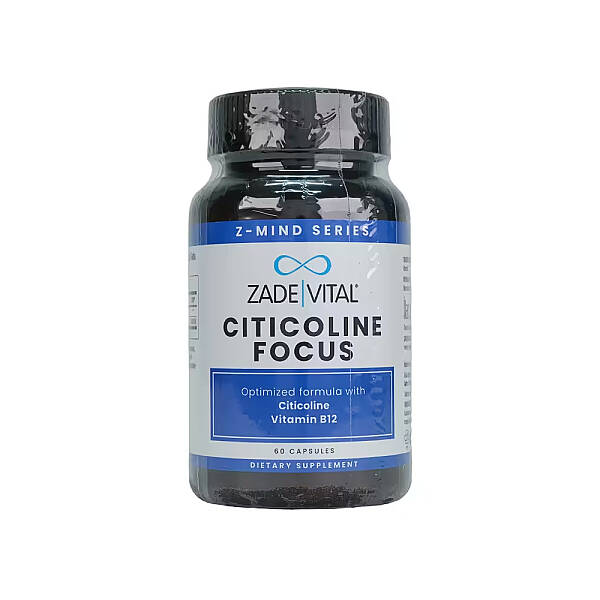 Zade Vital Citicoline Focus Takviye Edici Gıda 60 Kapsül - 1