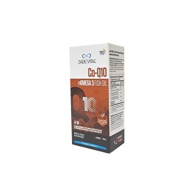 Zade Vital Co-Q10 Omega 3 Fish Oil 30 Kapsül - Zade Vital