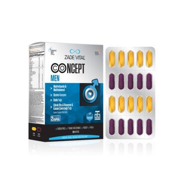 Zade Vital Concept Men 60 Kapsül - Zade Vital