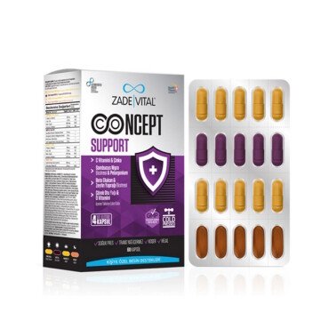 Zade Vital Concept Support 60 Kapsül - Zade Vital