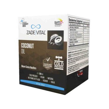 Zade Vital Hindistan Cevizi Yağı 200ml - Zade Vital