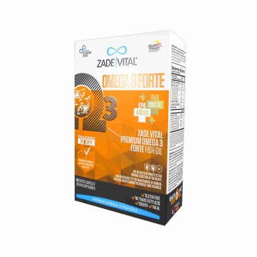 Zade Vital Omega 3 Forte 1200 40 Kapsül - Zade Vital