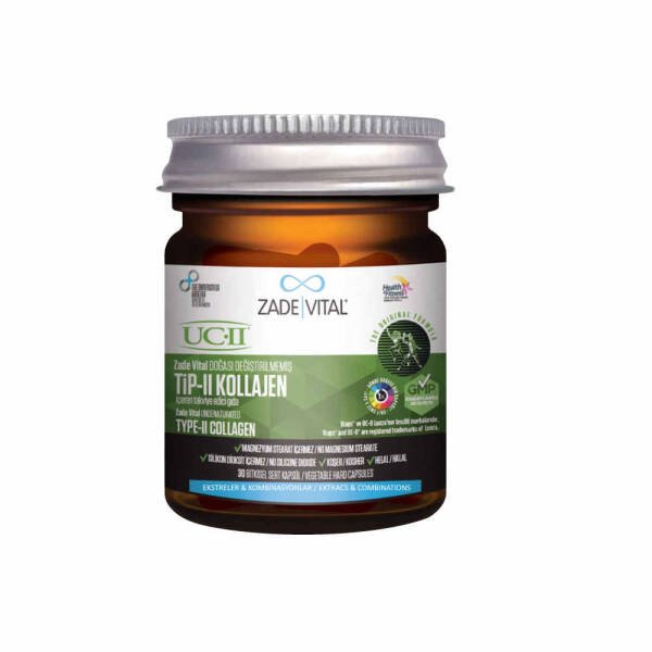 Zade Vital Tip-II UC-II Kollajen 30 Kapsül - 1